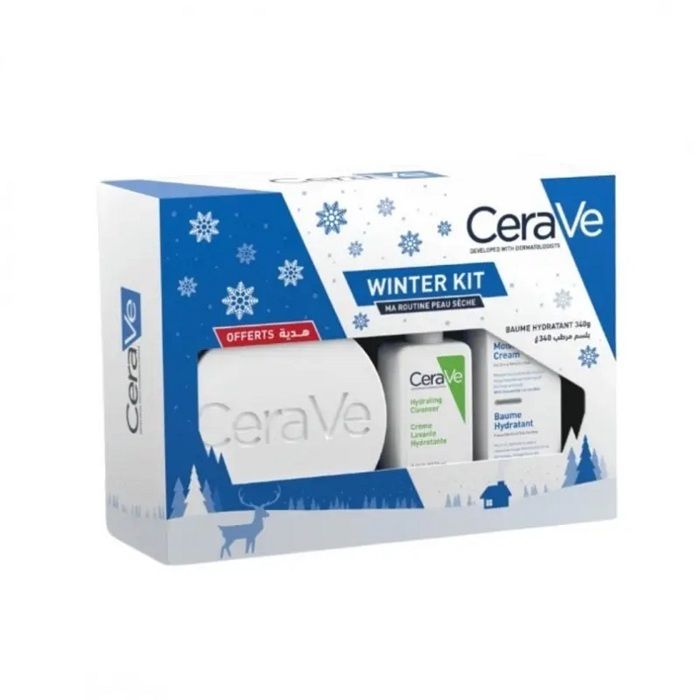 Baume Hydratant - CERAVE - Kit CeraVe Winter - 340G - Peau Sèche - Hypoallergénique