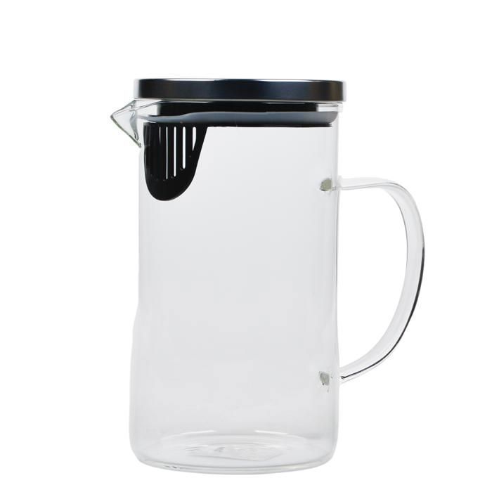 CARAFE EN VERRE AVEC COUV - 900 ML 339215