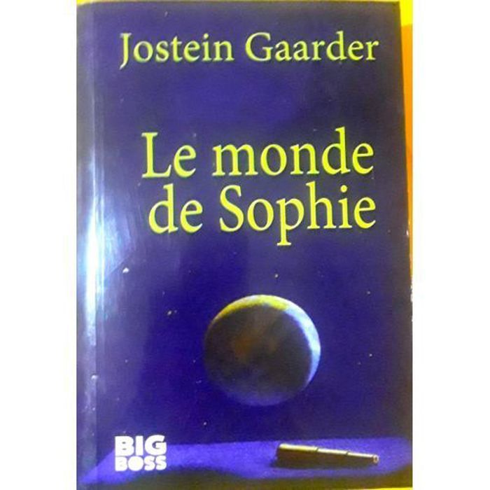 Librairie Jostein Gaarder Le Monde de Sophie