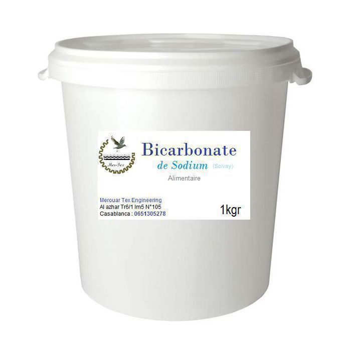 SOLVAY Bicarbonate de Sodium - 1kg