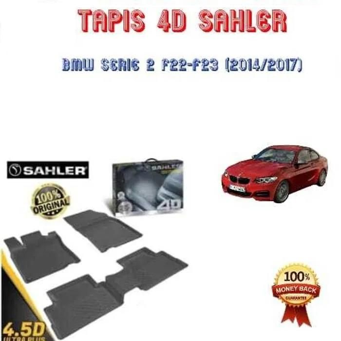 Tapis sur mesure 4D BMW SERIE 2 F22 / F23 2014-2017