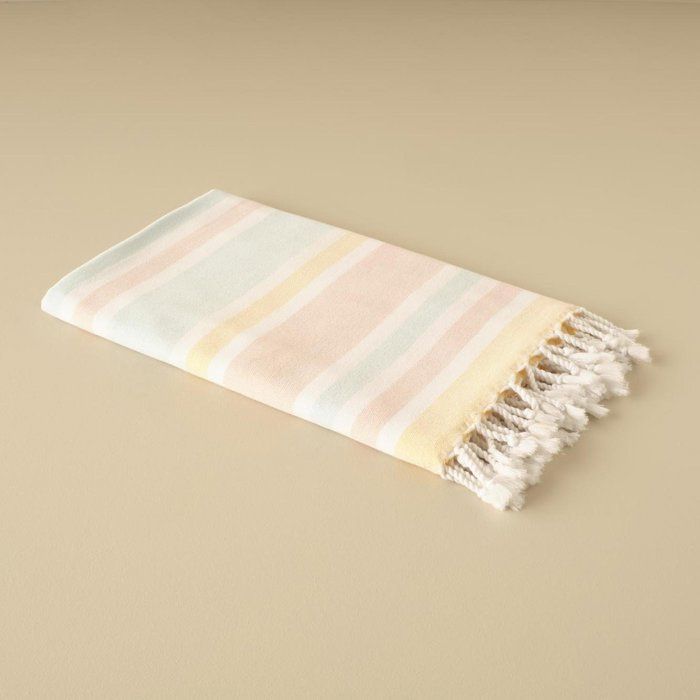 Pagne - BELLA MAISON - Saint Tropez - 100% Coton - 95x160 cm - Multicolore