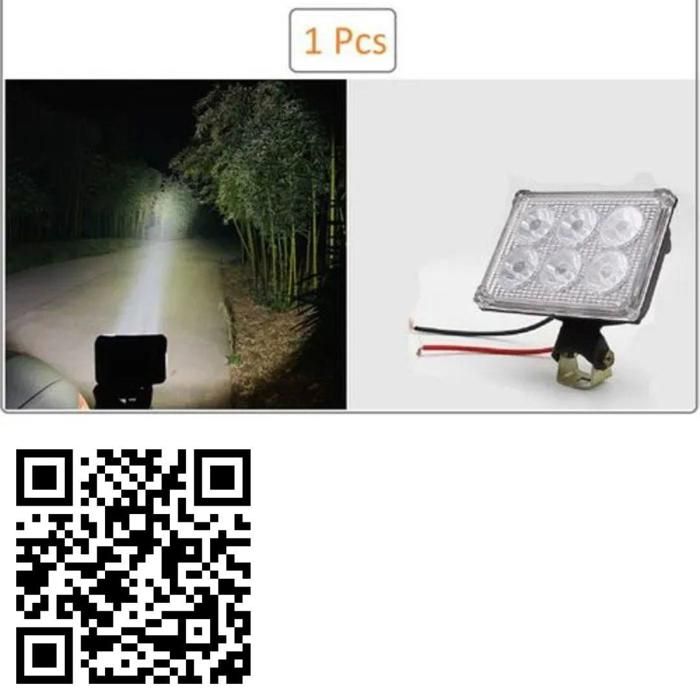 2 pièces phare antibrouillard LED 30W pour véhicule tout-terrain 9V à 85V