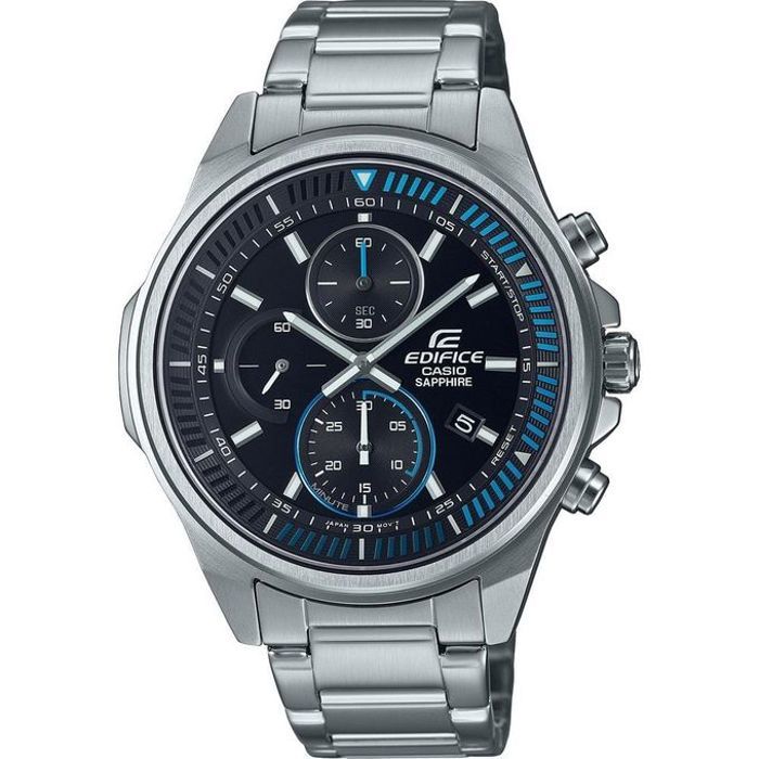Montre - CASIO - EFR-S572D-1AVUDF - Chronographe - Verre saphir - Étanche 10 bar
