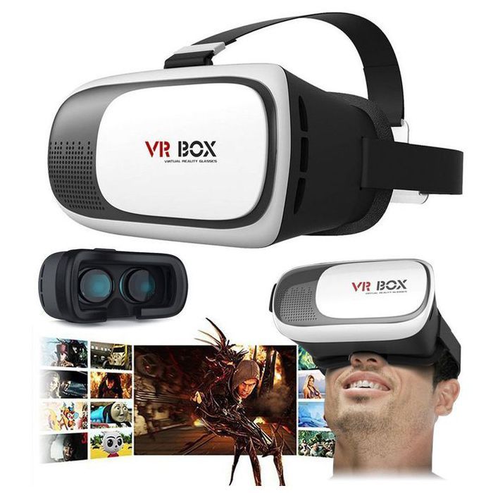 VR Box Lunettes Réalité Virtuelle 3D pour iphone & Tous mobiles Android