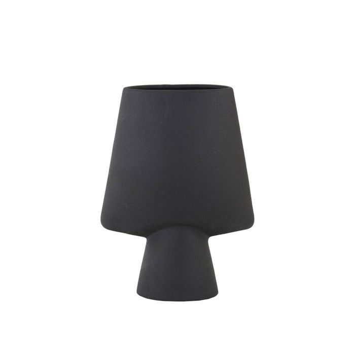 Vase décoratif - Non spécifié - Noir - Hauteur 20cm - Largeur 16cm - Céramique