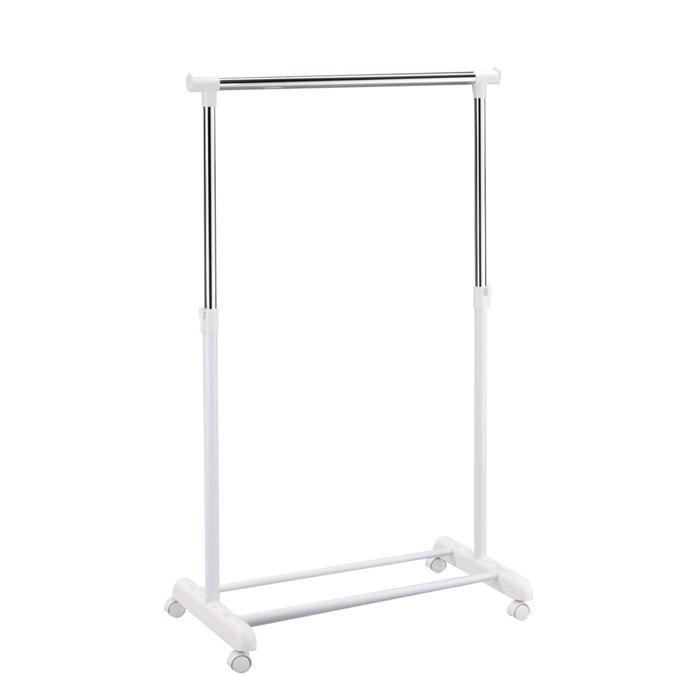 PORTANT BLANC MODULABLE 80X43XH 90/160CM