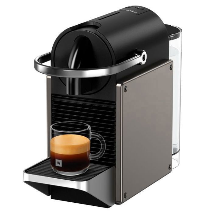 Nespresso Cafetière PIXIE TITANIUM C62-EU-TI-NE