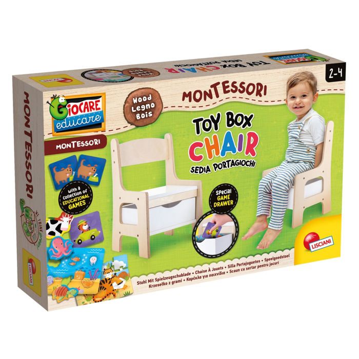 Chaise - Montessori - Ma Première Chaise - Bois - 3-7 ans - Apprentissage autonome