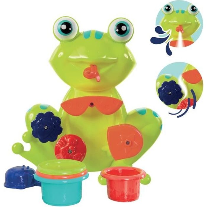 LUDI Jouet de Bain Coffret "Grenouille"