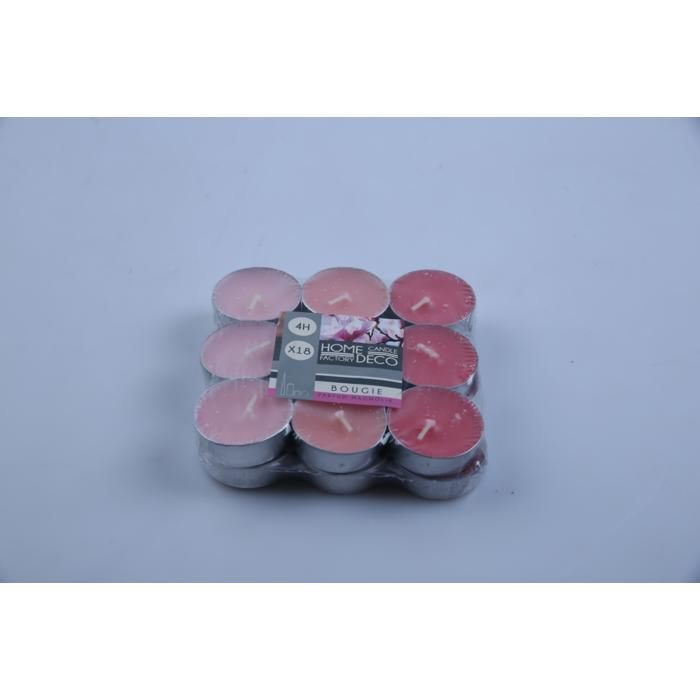Bougies chauffe-plat parfumées - GENERIC - Orange - Lot de 18 - 4 heures de parfum - Ambiance chaleureuse