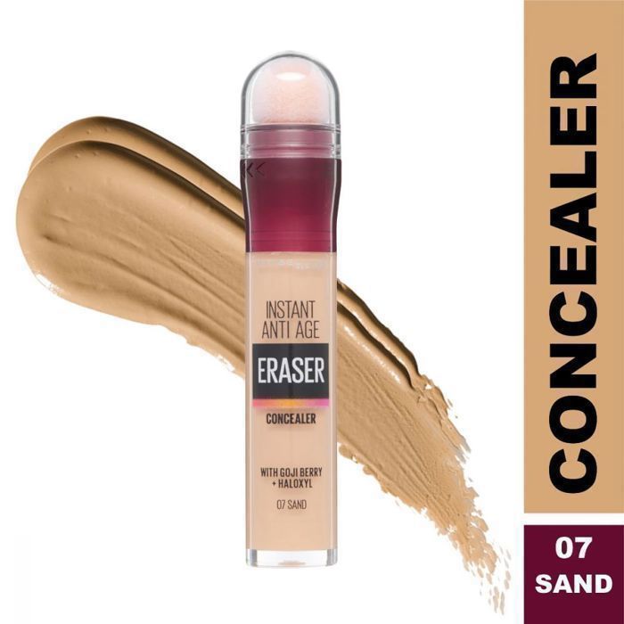 Anticerne - Maybelline - Instant Ani-Age Eye Eraser - 07 Sand - Beige - 6.8ml