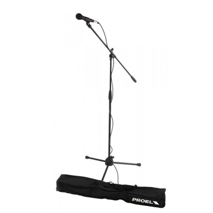 Microphone - Proel - PSE3 - Cardioïde - Mini XLR - -53 dB, 60-14000 Hz, 170 g