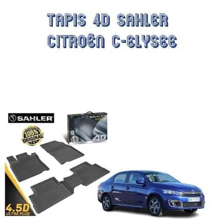 TAPIS SUR MESURE 4D Citroën C-ELYSEE