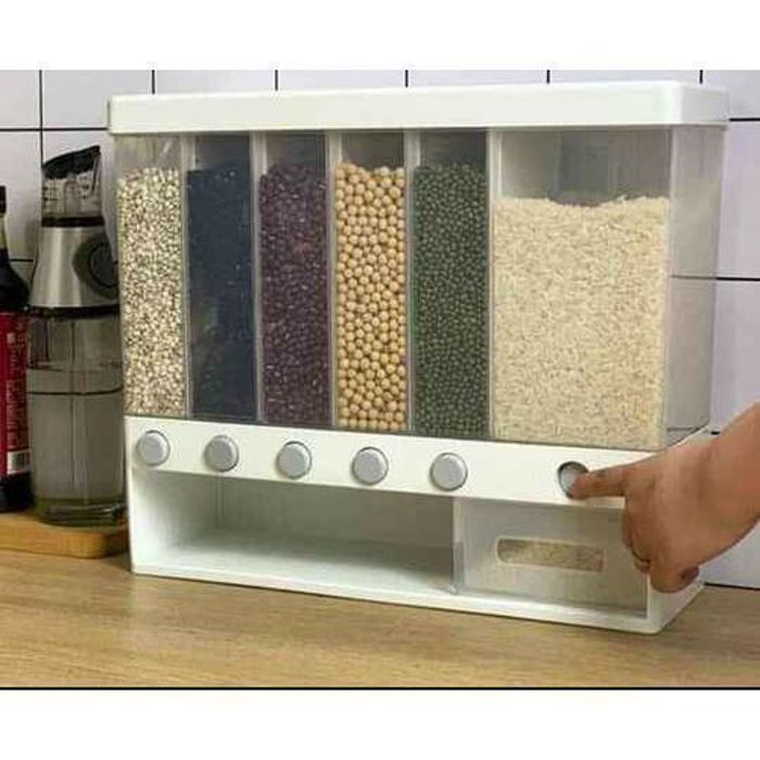 Distributeur de Nourriture sèche mural, Récipients de Stockage Hermétiques