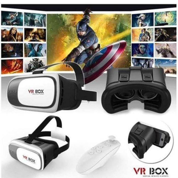 Casque de réalité virtuelle - VR BOX - Modèle 2020 - Ajustable - Multi-plateforme - Confortable