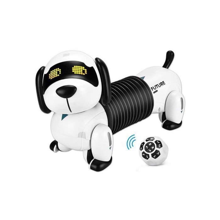 Chien Robot Télécommandé Programmable et Dansant avec Son interactif