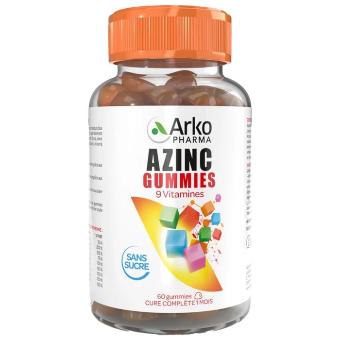 Arkopharma Azinc Adultes Gum.crois. X60
