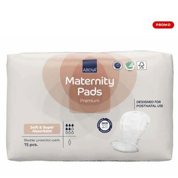 Abena Serviettes maternité – 4 X 15