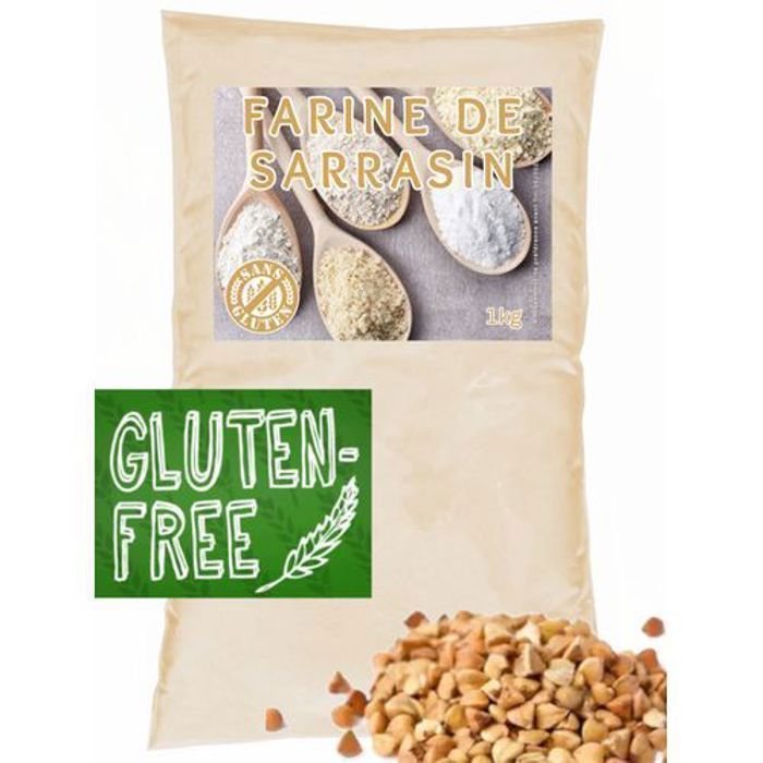 FARINE DE SARRASIN SANS GLUTEN - 1kg