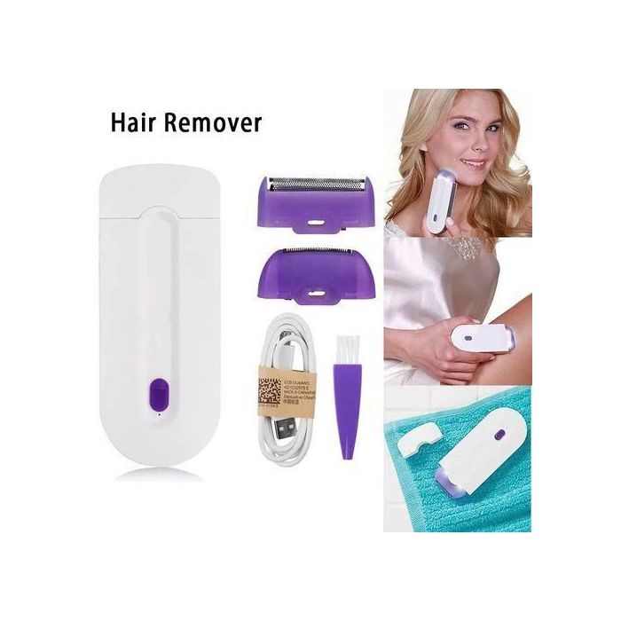 pilateur Laser femmes Rechargeable épilation lisse enlèvement tactile capteur instantané Rasoir intelligent