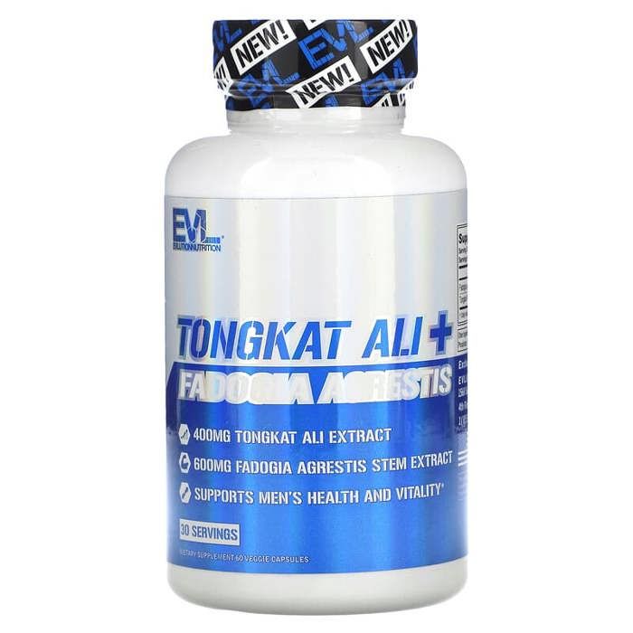 Tongkat ali et Fadogia agrestis, 400 mg, 60 capsules