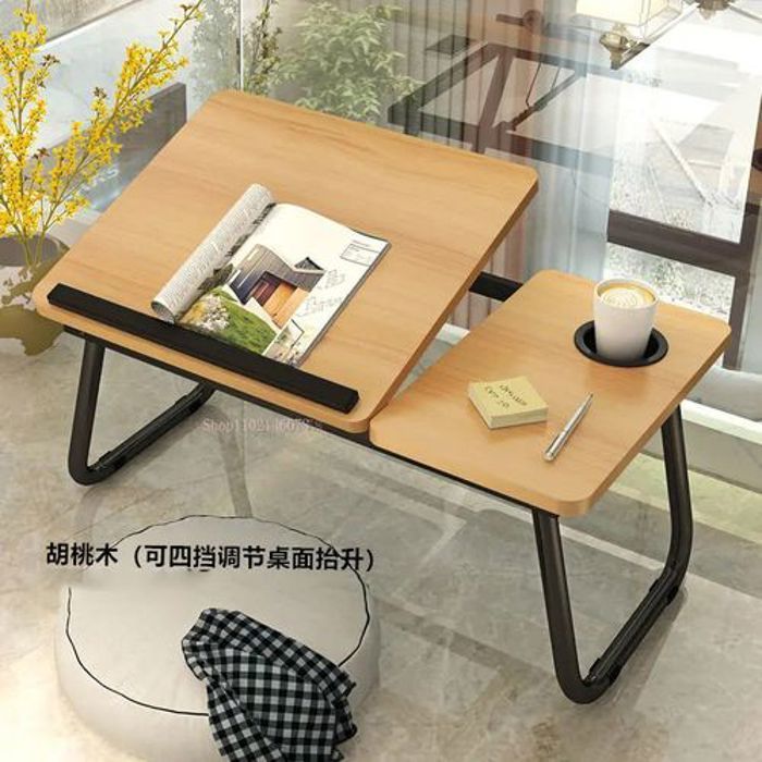 Table pour ordinateur portable en bois pliable Multifonction de Panneau MDF