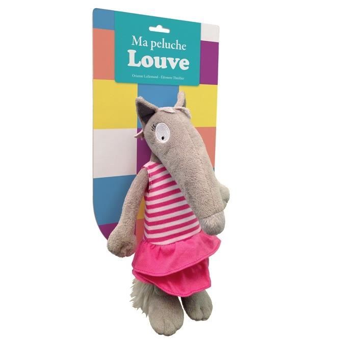 Peluche Louve - Orianne Lallemand - Ma peluche Louve - Robe - Héroïne préférée