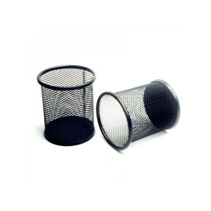 Porte Crayon - Métal Noir - Rangement Pratique - Bureau - Maison