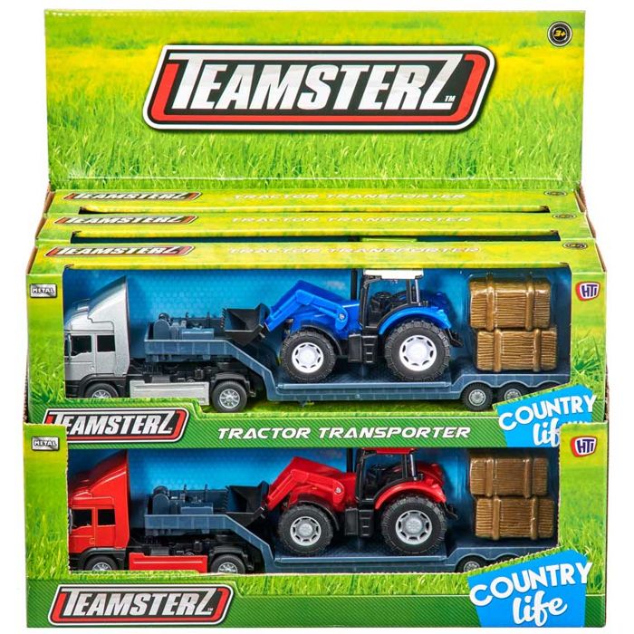 Teamsterz Ferme - Camion Transporteur de Tracteur et Caisse