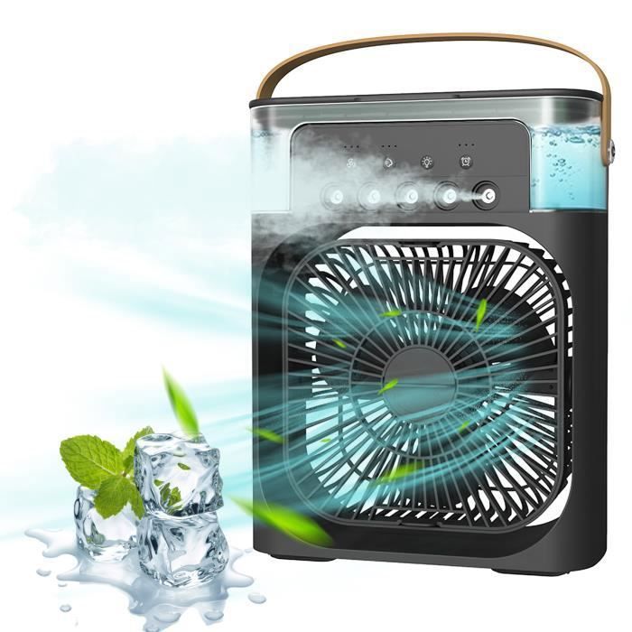 Mini Climatiseur Portable, Ventilateur Silencieux Chambre, Climatiseur Mobile, couleur aléatoir