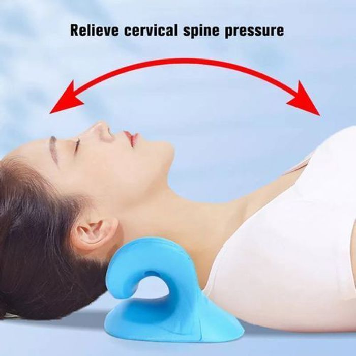 Détendeur de cou et d'épaules,Oreiller de Massage du cou,Dispositif de Traction chiropratique