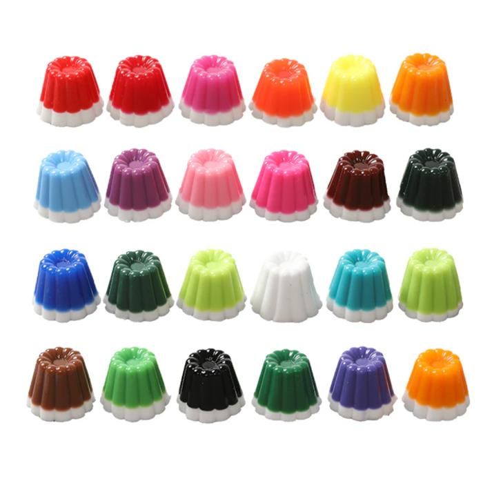 Set de 12 Moules à Muffins en Plastique, Pratiques et Réutilisables(Couleur aléatoire)