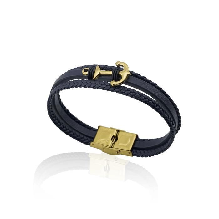 Bracelet Marine Navy-Gold BL0275
