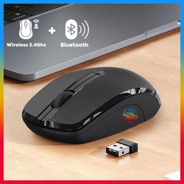 Souris Optique - R11 - Sans fil - Bluetooth 5.0 - 2.4GHz - 1600 DPI