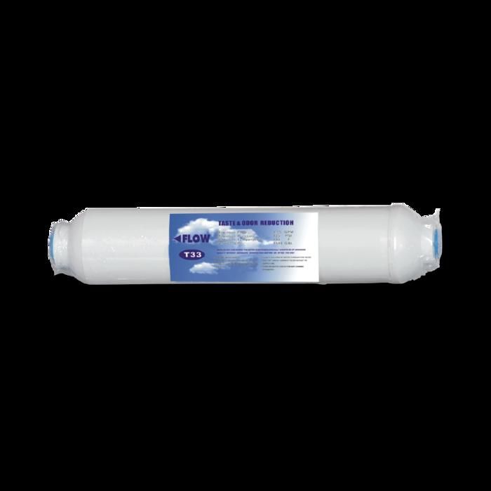 Filtre à charbon actif - T33 - Carbon - 10 pouces - Filtration des polluants - Intérieur