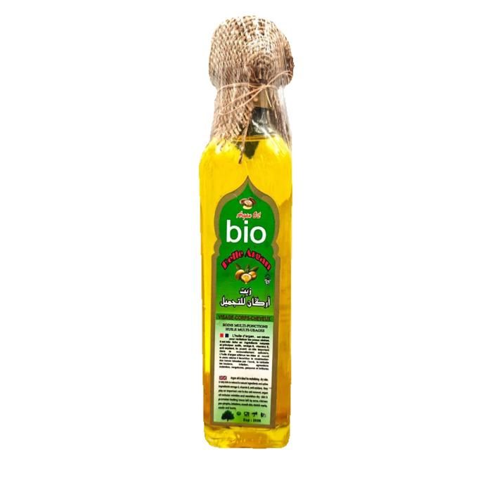 Huile d'argan biologique 100 % naturelle - Rajeunissante et nourrissante 250ml