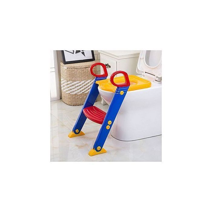 As Seen On Tv Chaise Coussin Toilette pour Enfants,Siège de Toilette avec Echelle,Pot Bébé