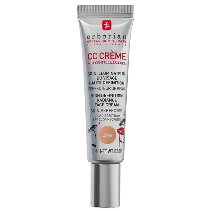 Fond de teint - Erborian - CC Crème Clair - 15ml - Haute Définition - Tous types de peau
