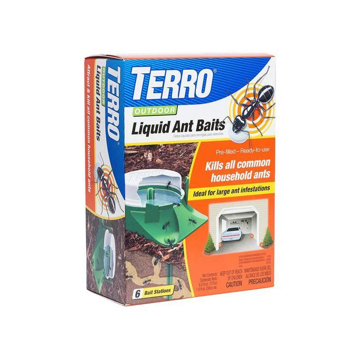 Appâts liquides pour fourmis d'extérieur Terro