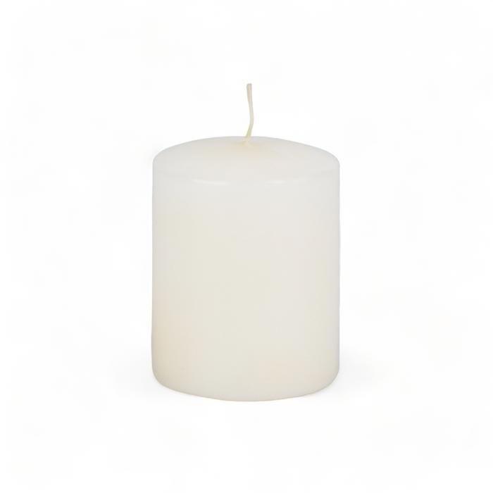 BOUGIE CYLINDRIQUE PARFUMEE 80X60 MM JASMIN