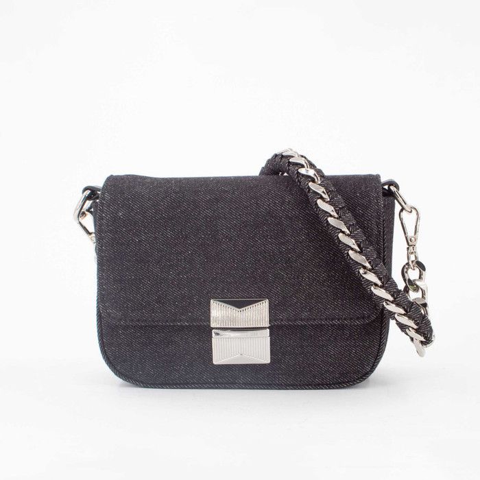 Sac à main - MELANY BROWN LONDON - SIENNA - Noir - Cuir - Fermeture aimantée