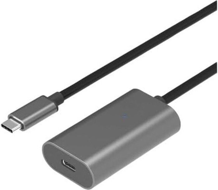 Rallonge USB-C - Dexlan - 5 m - Vitesse de transfert jusqu'à 5 Gbps - Compatible Windows/Mac/Linux - Plug & Play
