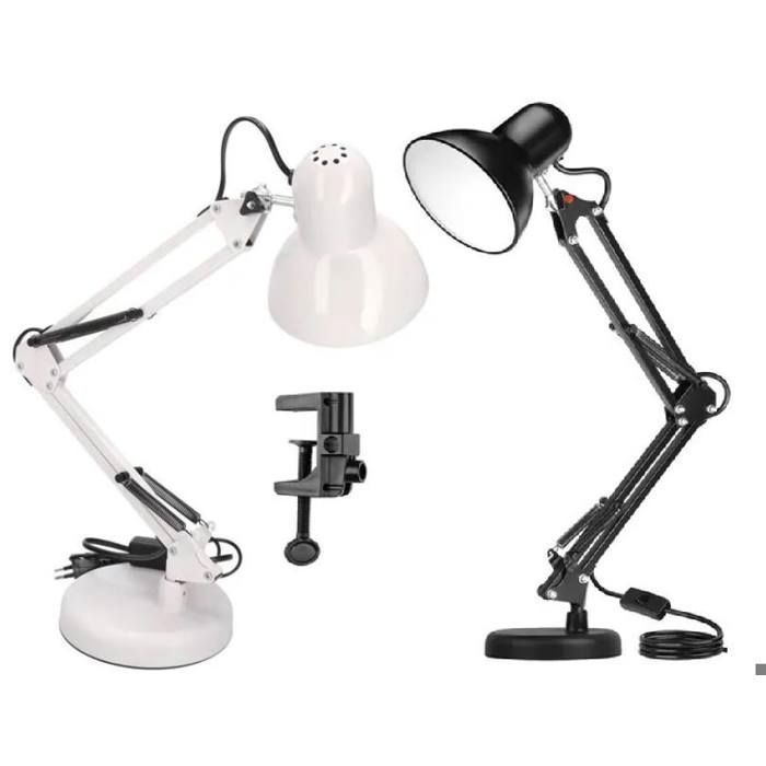 Lampe de bureau - Wright 2 en 1 - LED - Bras pivotant - Métal noir/blanc selon la disponibilité de couleur