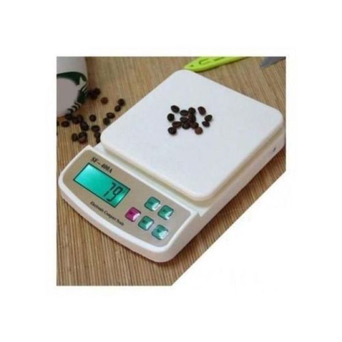 Balance de cuisine Digital Carré Haute Précision Pratique 10kg/1g