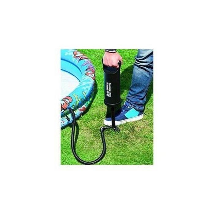 Pompe de gonflage - Bestway - 30 cm - Débit d'air maximum - Tuyau flexible - 3 adaptateurs