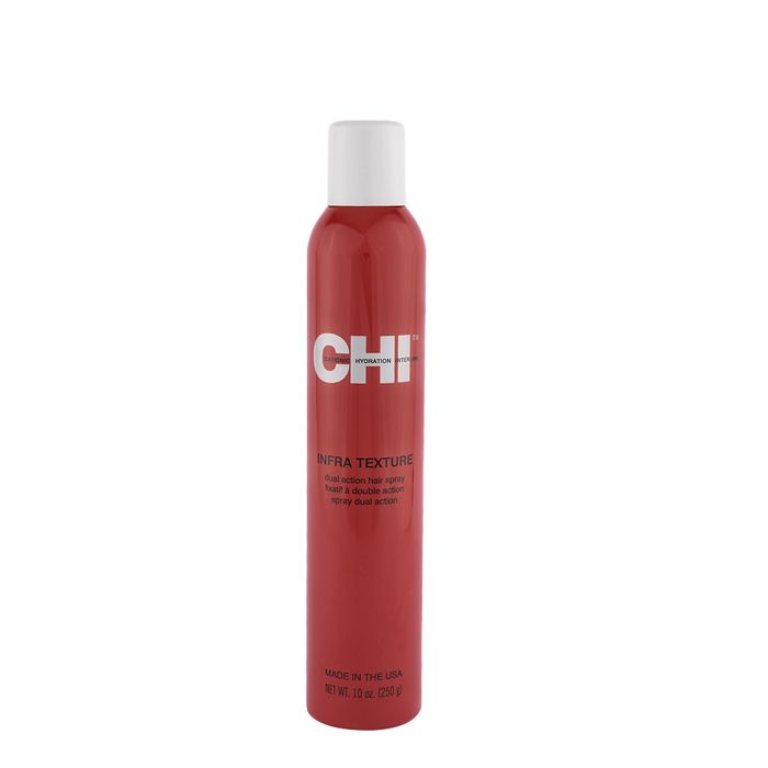 Spray de coiffage - CHI - INFRA TEXTURE - 250g - Séchage rapide - Tenue variable - Protection contre l'humidité