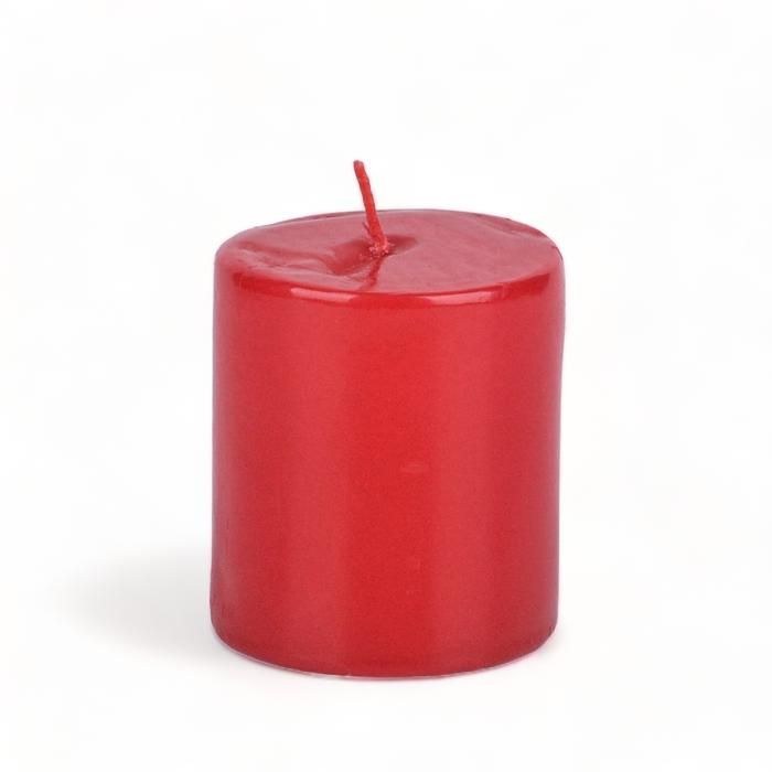 BOUGIE CYLINDRIQUE PARFUMEE 80X60 MM FRUITS ROUGE