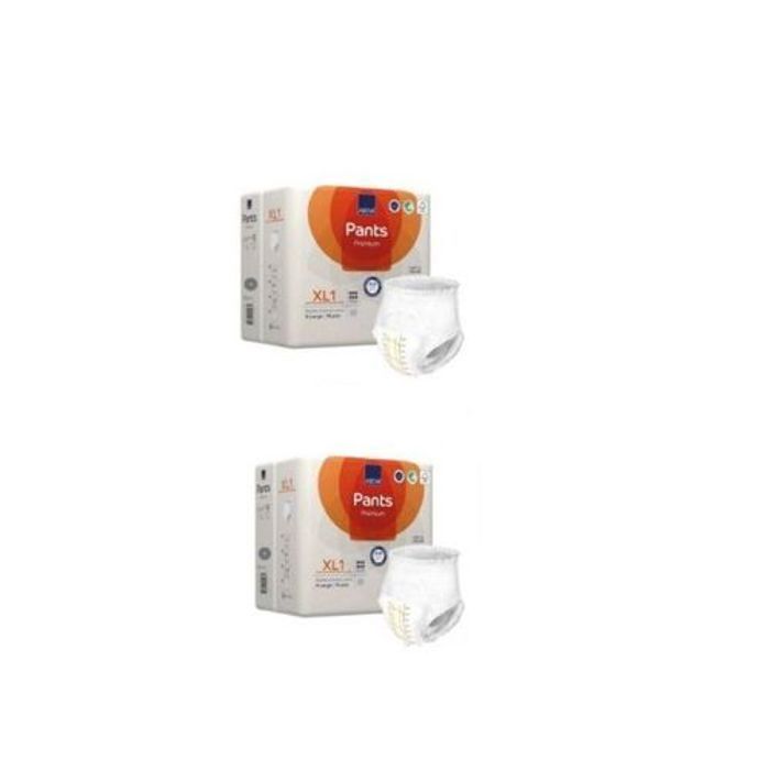 Couches pour adultes - ABENA - XL1 - 16 X 2 - Confort optimal - Absorption rapide
