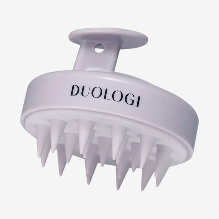 Outil Pour Masser - DUOLOGI - Cuir Chevelu - Exfoliation Douce - Stimule Circulation - Réduit Stress